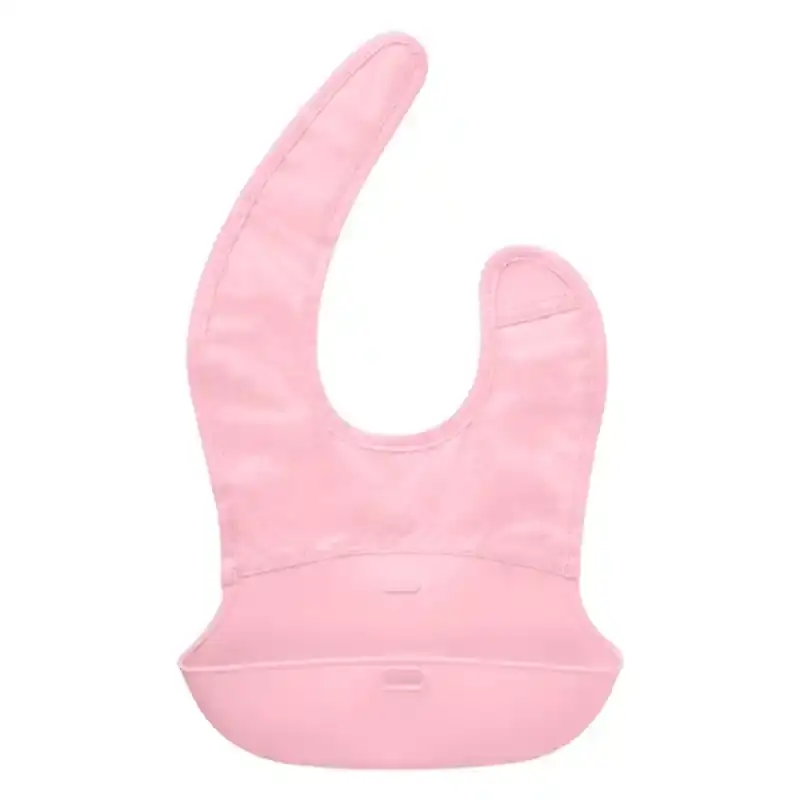 Bavoir Pliable Easy Rose. SUPERDISCOUNT FRANCE
