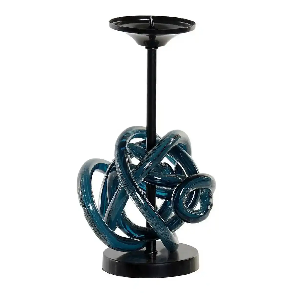 Bougeoir dkd home decor 8424001723041 metal bleu cristal 13 x 13 x 25 cm_7115. DIAYTAR COTE D'IVOIRE - Votre Portail Vers l'Élégance Accessible. Parcourez notre boutique en ligne pour découvrir des produits qui incarnent le luxe à des prix abordables.