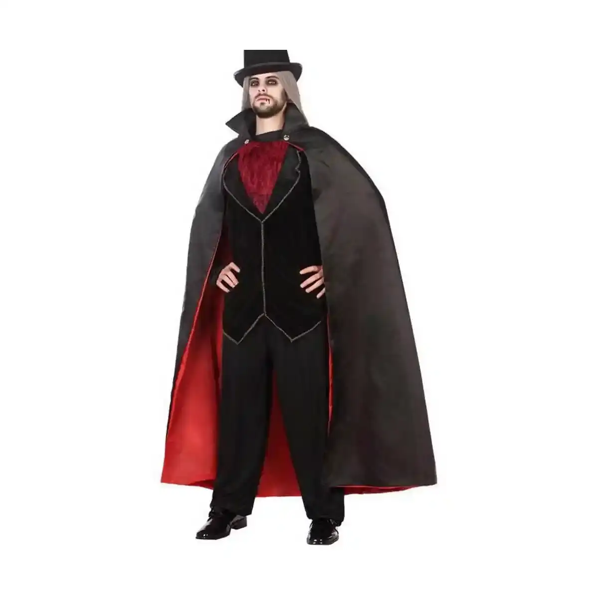 Cape vampire polyester taille unique _8066. Bienvenue chez DIAYTAR COTE D'IVOIRE - Où Chaque Produit a son Histoire. Découvrez notre sélection unique et trouvez des articles qui racontent la richesse culturelle et artistique du Côte d'Ivoire.