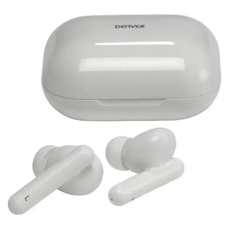 Casque Bluetooth Denver Electronics TWE-38 300 mAh Blanc. SUPERDISCOUNT FRANCE
