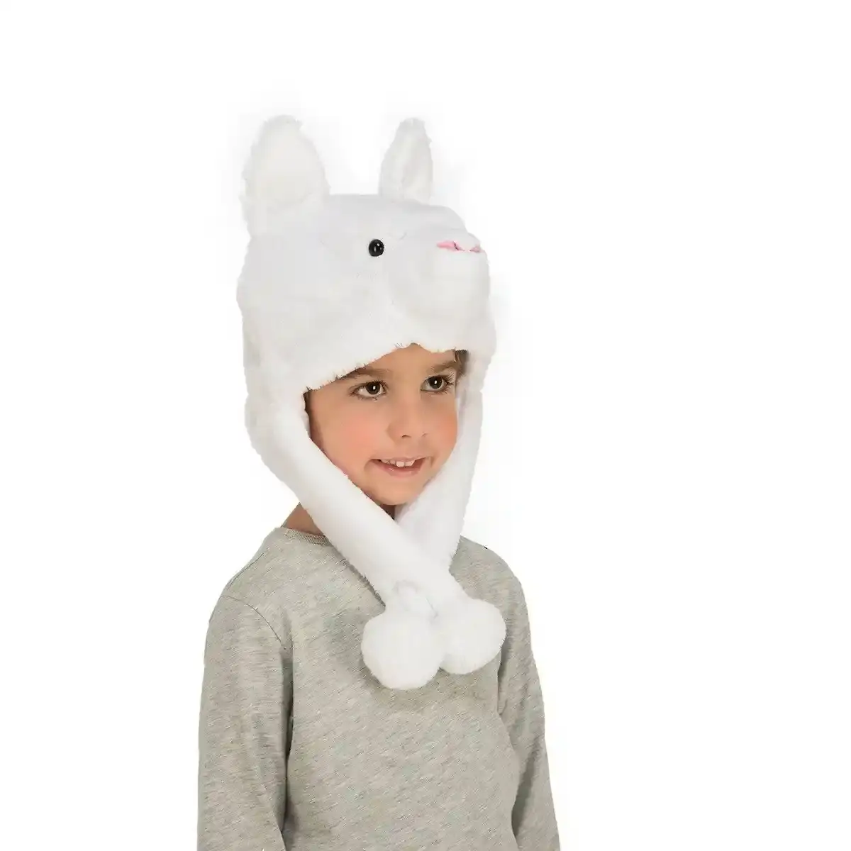 Chapeau Enfant avec Oreilles Mon Autre Moi Ours Polaire. SUPERDISCOUNT FRANCE