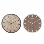 Horloge murale dkd home decor 50 x 3 5 x 50 cm bois mdf blanc brun naturel 2 unites _3205. DIAYTAR COTE D'IVOIRE - Là où la Qualité se Marque d'une Touche Côte d'Ivoireaise. Naviguez à travers notre boutique en ligne et choisissez des produits qui allient excellence et tradition.