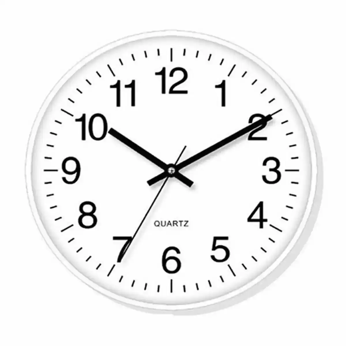 Horloge murale timemark blanc 30 x 30 cm _6858. DIAYTAR COTE D'IVOIRE - Là où la Tradition Devient Tendance. Naviguez à travers notre boutique en ligne et choisissez des produits qui allient l'authenticité au contemporain.