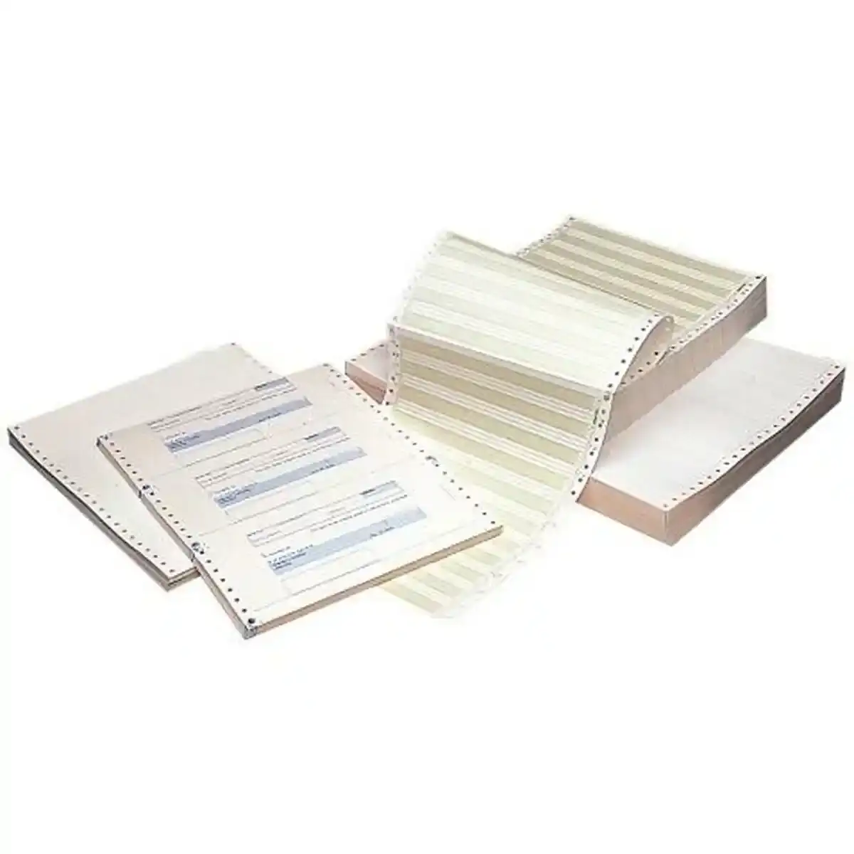 Papier continu pour imprimantes Fabrisa Blue. SUPERDISCOUNT FRANCE