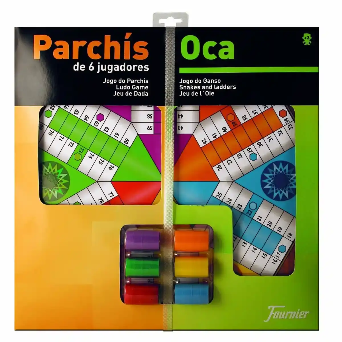 Parchis et oca planche fournier 40 x 40 cm_8156. Entrez dans le Monde de DIAYTAR COTE D'IVOIRE - Où la Satisfaction est la Priorité. Explorez notre sélection pensée pour vous offrir une expérience de shopping qui va au-delà de vos attentes.