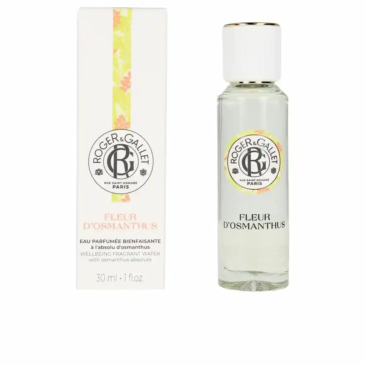 Parfum unisexe roger gallet fleur d osmanthus edt 30 ml _2688. DIAYTAR COTE D'IVOIRE - Où Choisir est une Découverte. Parcourez notre catalogue et trouvez des articles qui éveillent votre curiosité et enrichissent votre expérience shopping.
