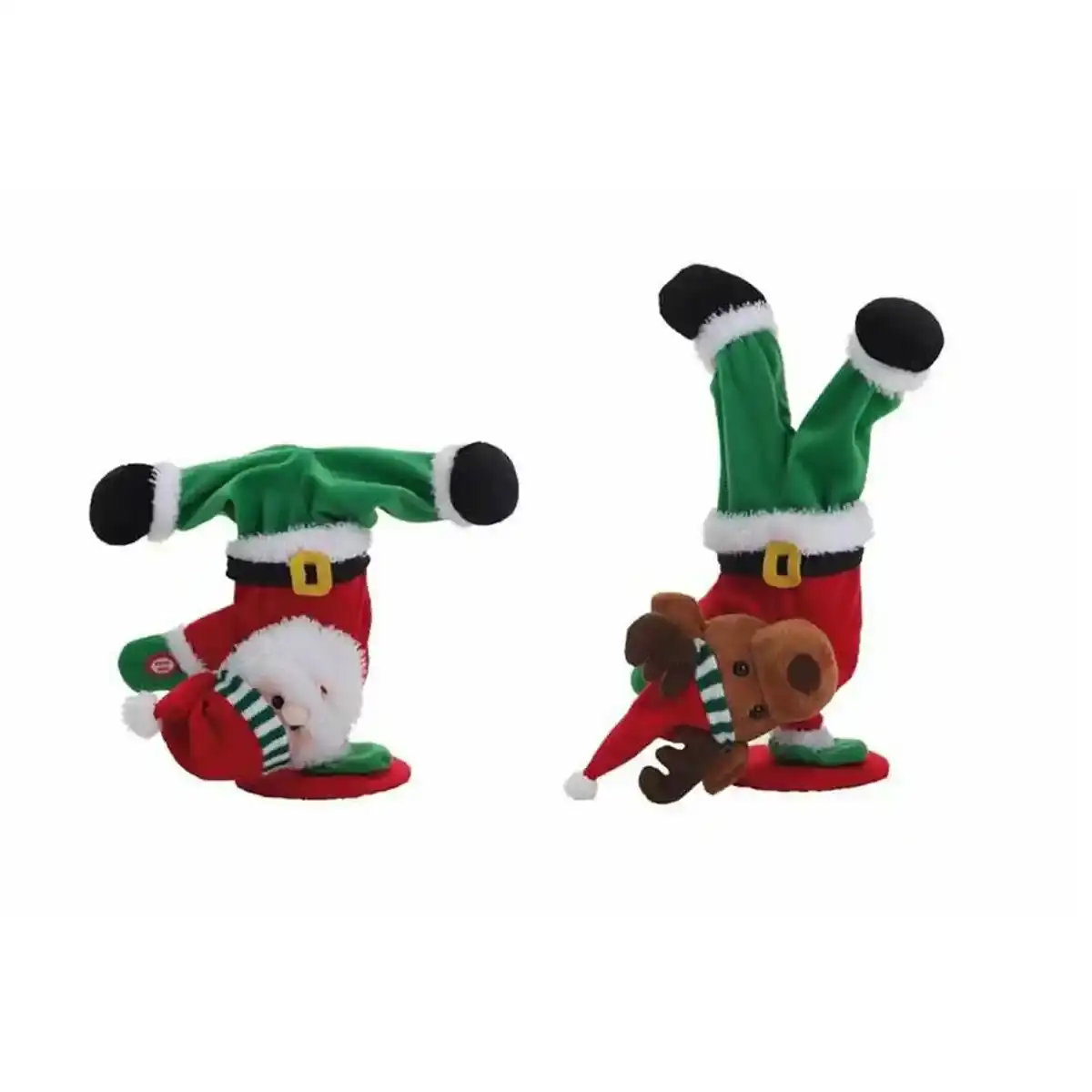 Peluche Renne de Noël 35 cm. SUPERDISCOUNT FRANCE