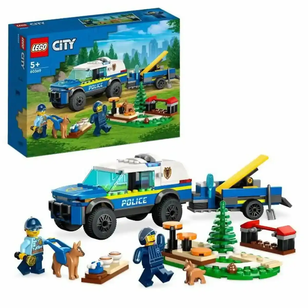 Playset Lego Policier + 5 ans 197 pièces. SUPERDISCOUNT FRANCE