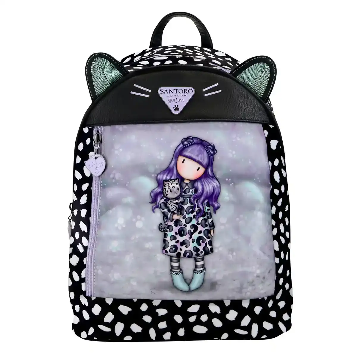 Sac a dos decontracte gorjuss smitten chaton noir blanc 25 5 x 31 x 10 cm _7177. DIAYTAR COTE D'IVOIRE - Là où Chaque Achat a du Sens. Explorez notre gamme et choisissez des produits qui racontent une histoire, du traditionnel au contemporain.