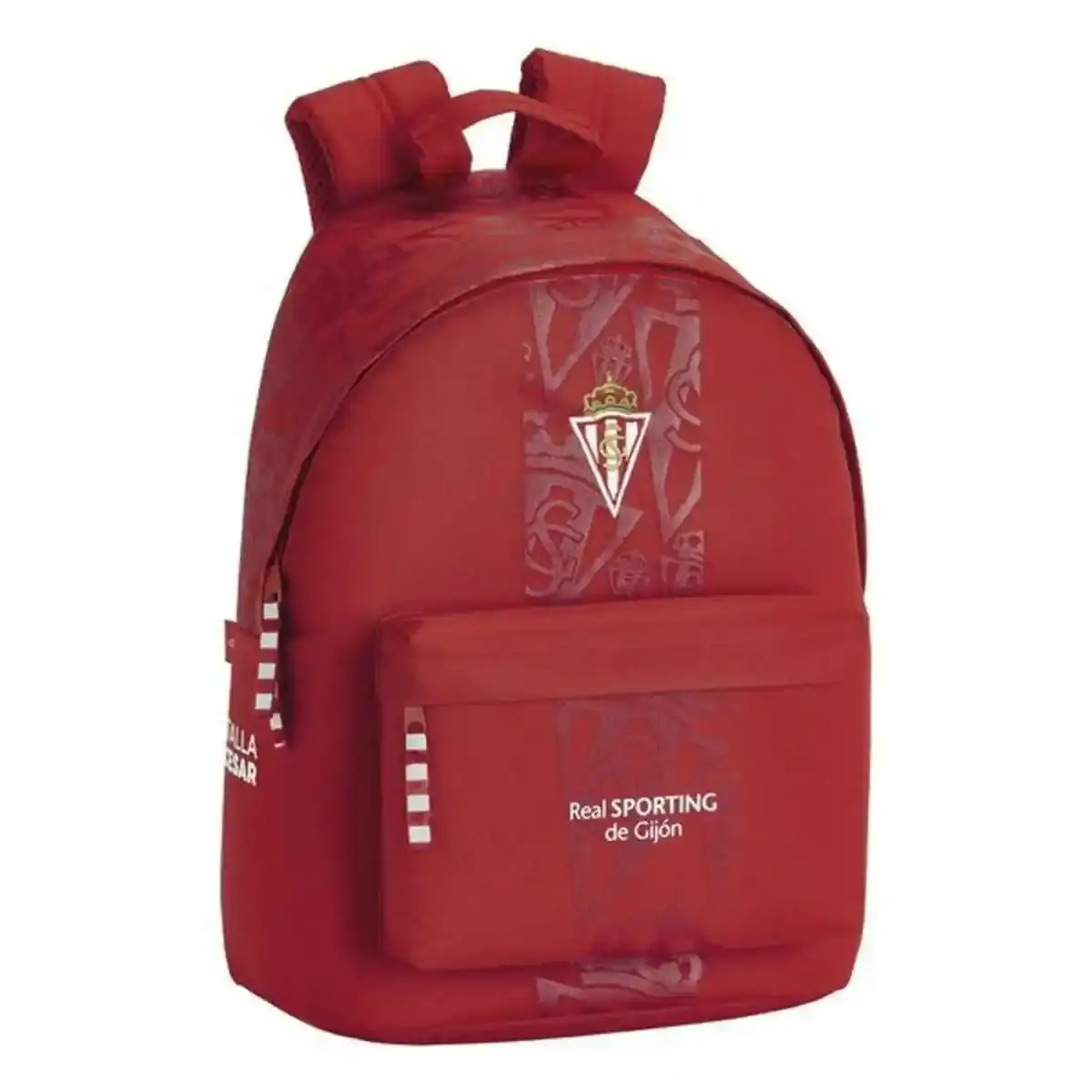 Sac à dos pour ordinateur portable Real Sporting de Gijón 14,1'' Rouge. SUPERDISCOUNT FRANCE
