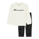 Survêtement Enfant Champion Crewneck Blanc. SUPERDISCOUNT FRANCE