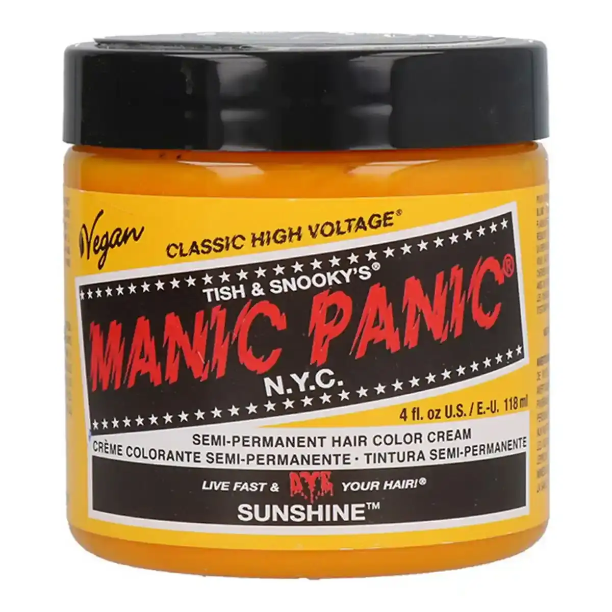 Teinture permanente classique manic panic sunshine 118 ml _6981. Bienvenue chez DIAYTAR COTE D'IVOIRE - Où Votre Shopping Prend Vie. Découvrez notre univers et dénichez des trésors qui ajoutent de la couleur à votre quotidien.