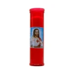 Bougie lumar rouge 19 x 5 5 cm _1908. DIAYTAR COTE D'IVOIRE - Où Choisir est une Célébration. Découvrez notre sélection de produits qui représentent la diversité et la joie du Côte d'Ivoire, à chaque étape de votre vie.