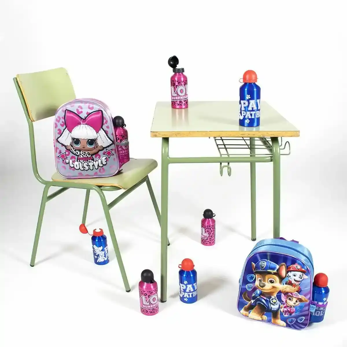 Cartable La Pat' Patrouille Bleu (25 x 31 x 1 cm). SUPERDISCOUNT FRANCE