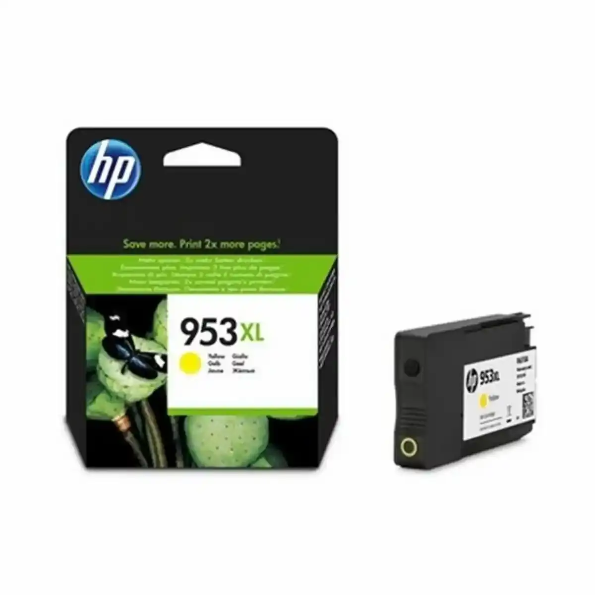 Cartouche d'encre d'origine HP 953XL Jaune. SUPERDISCOUNT FRANCE