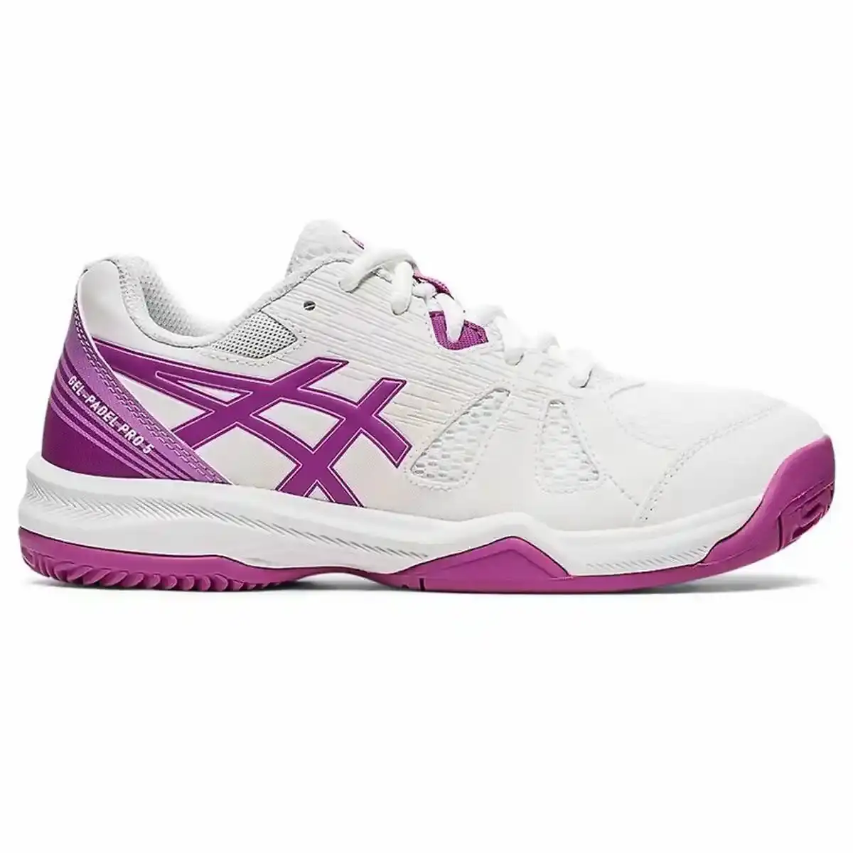 Chaussures de sport pour enfants Asics Gel-Padel Pro 5 Rose Blanc. SUPERDISCOUNT FRANCE