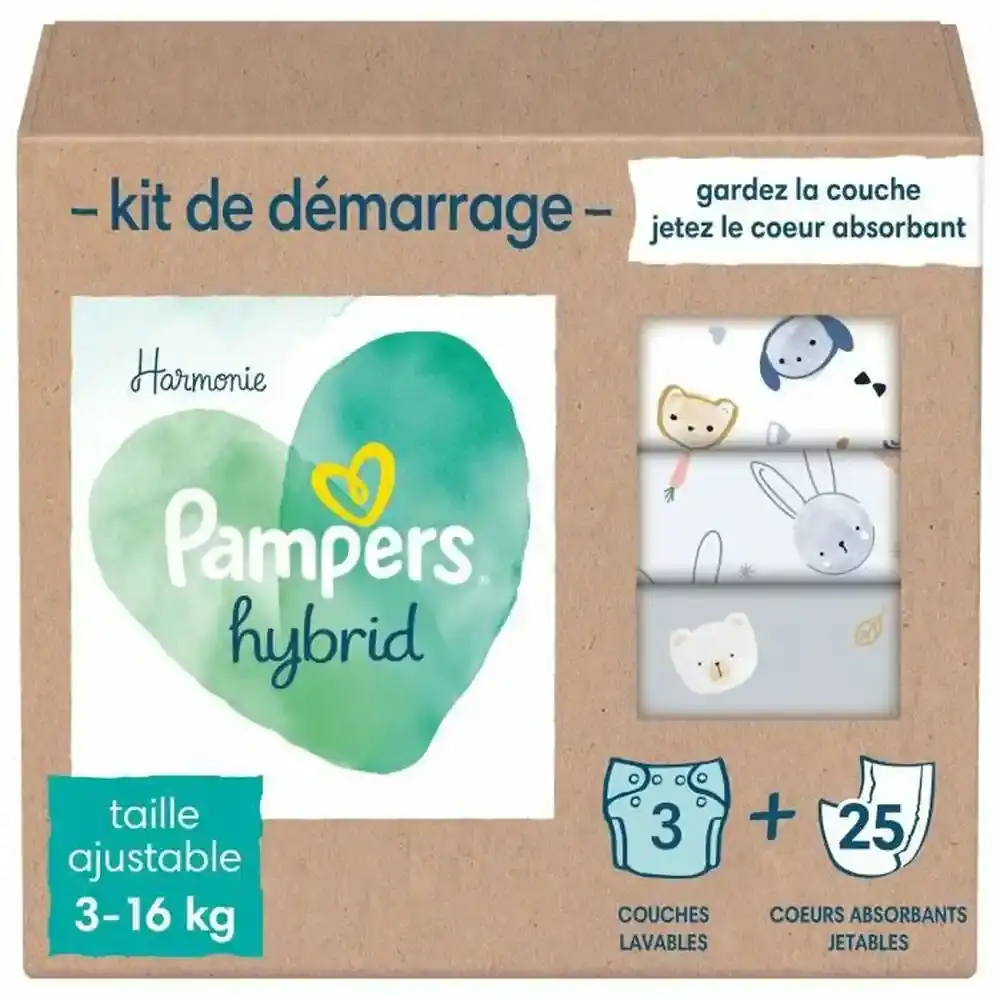 Couches Pampers Harmonie Hybrid 25 uds. SUPERDISCOUNT FRANCE