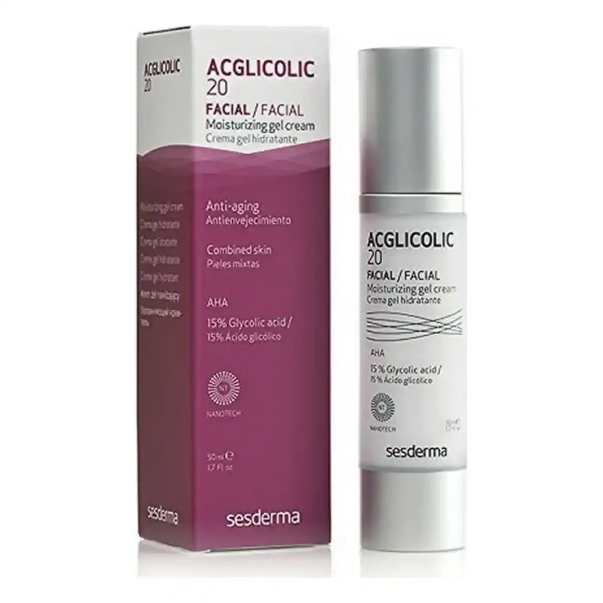 Creme hydratante acglicolic 20 sesderma 50 ml _9580. DIAYTAR COTE D'IVOIRE - Là où Choisir est un Acte d'Amour pour la Culture Côte d'Ivoireaise. Explorez notre gamme et choisissez des produits qui célèbrent la richesse de notre patrimoine.