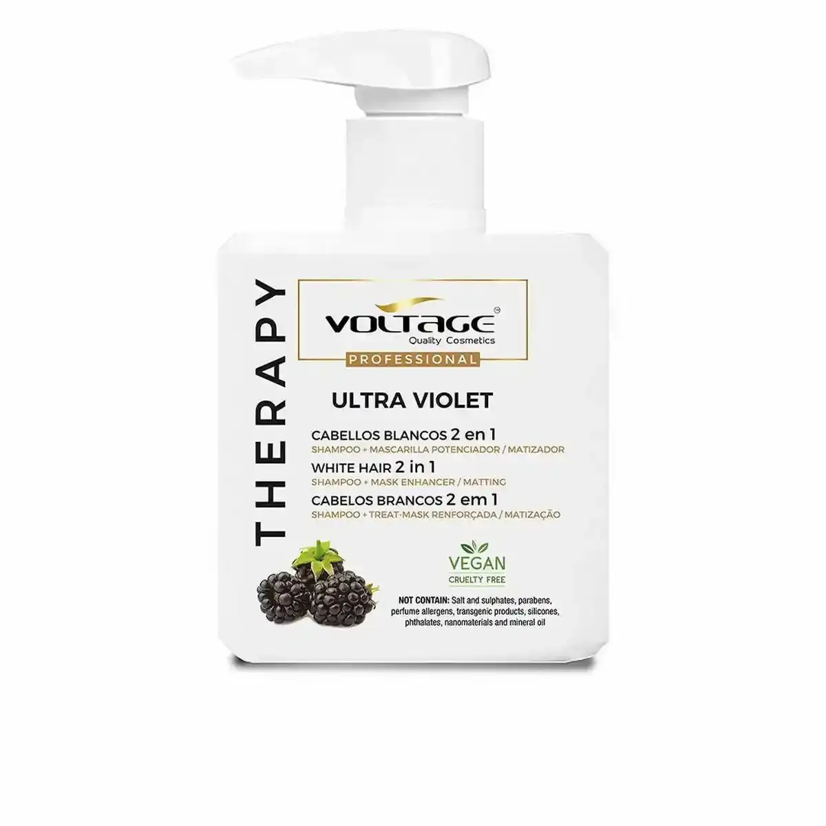 Shampooing pour cheveux blonds ou grisonnants voltage therapy ultra violet 2 en 1 500 ml _3863. DIAYTAR COTE D'IVOIRE - Votre Source d'Inspiration Shopping. Parcourez nos rayons et trouvez des articles qui vous inspirent, que ce soit pour votre style, votre maison ou votre vie quotidienne.