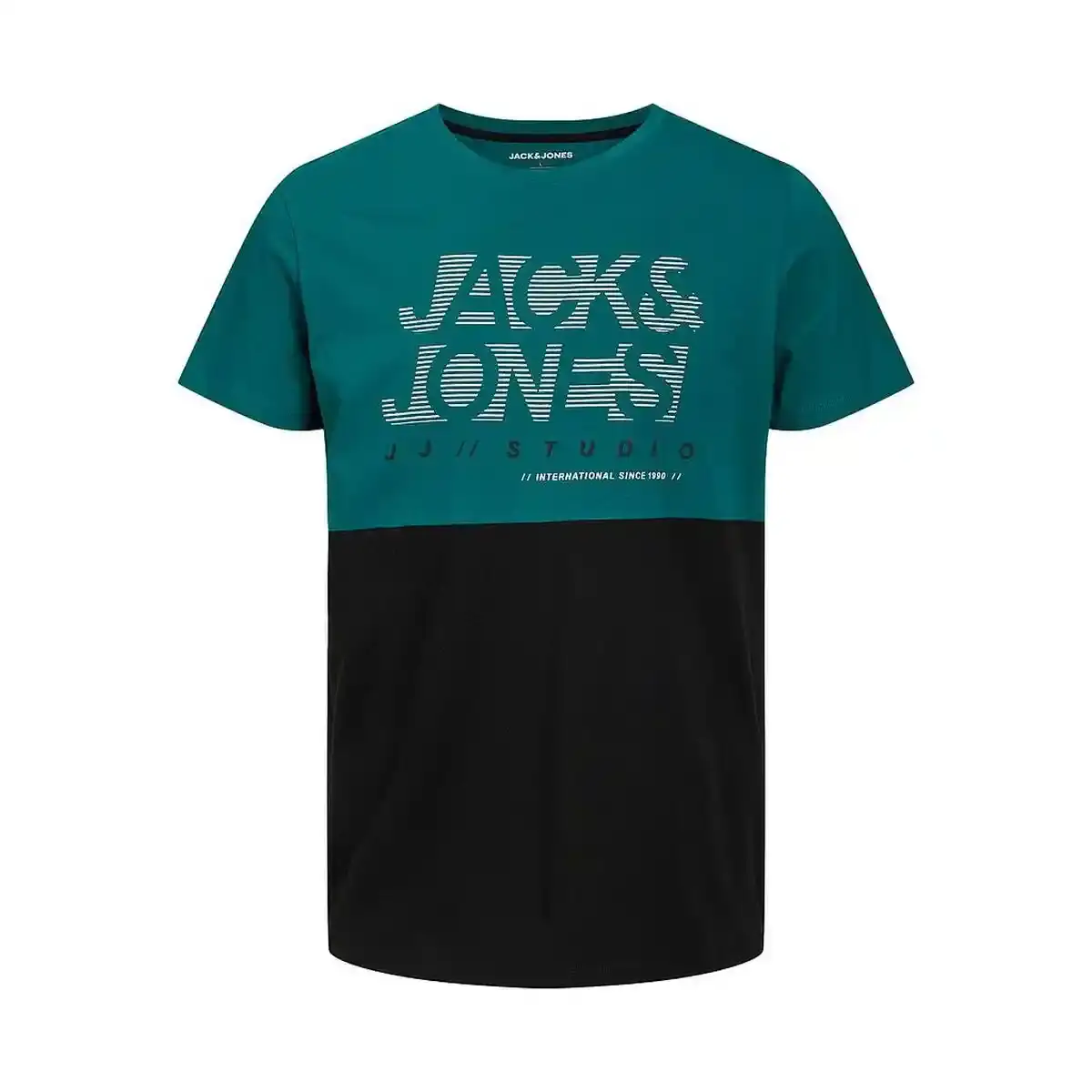 T-shirt à manches courtes pour homme Jack & Jones TEE SS CREW NECK 12226385 Vert. SUPERDISCOUNT FRANCE