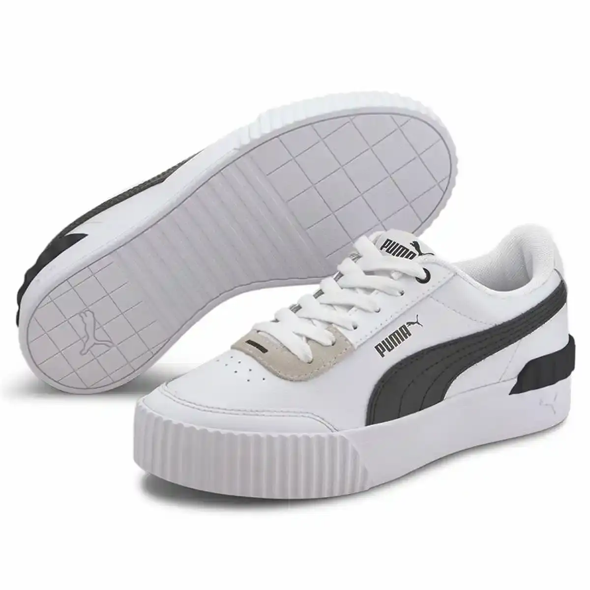 Baskets casual femme Puma Carina Lift Blanc. SUPERDISCOUNT FRANCE