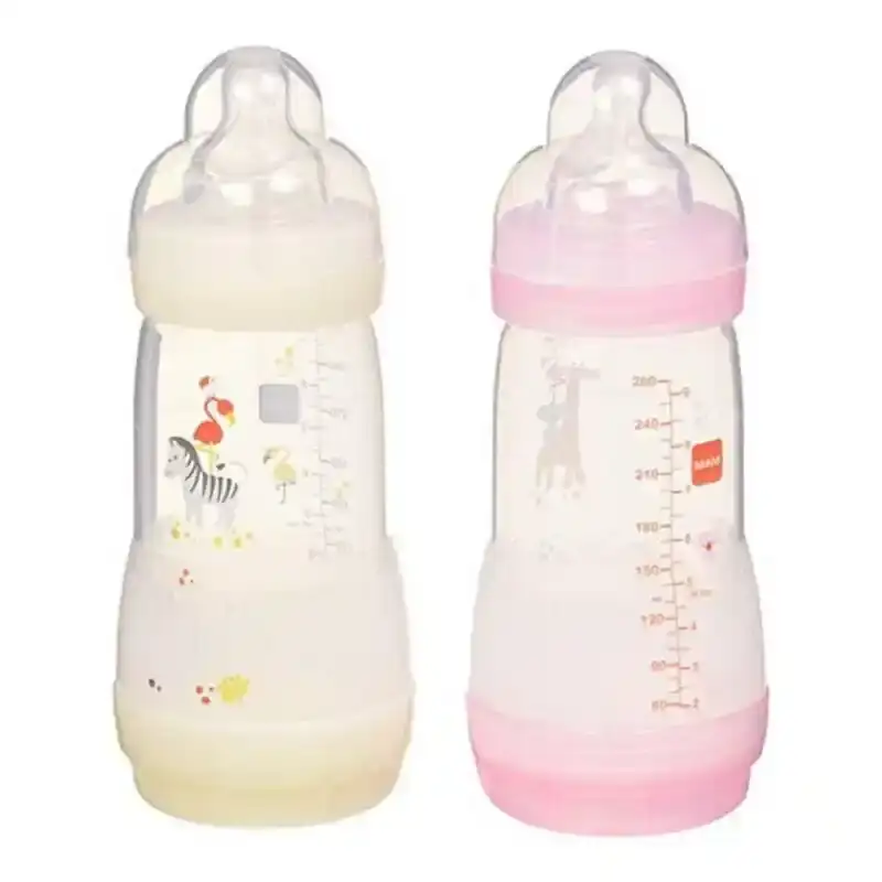 Biberon Anti-colique MAM 260 ml (2 pcs) (Reconditionné B). SUPERDISCOUNT FRANCE