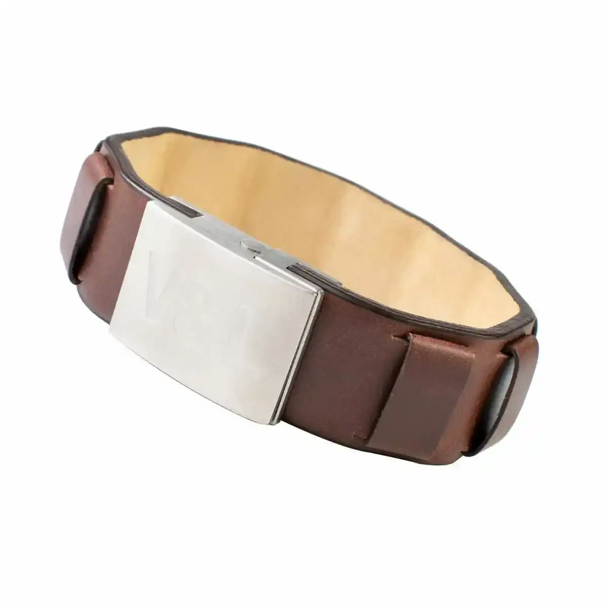 Bracelet femme victorio lucchino vj0125br cuir marron 18 5 cm _1646. DIAYTAR COTE D'IVOIRE - Où Choisir est un Acte d'Amour pour le Côte d'Ivoire. Explorez notre boutique en ligne et choisissez des articles qui célèbrent la culture et l'artisanat du pays.