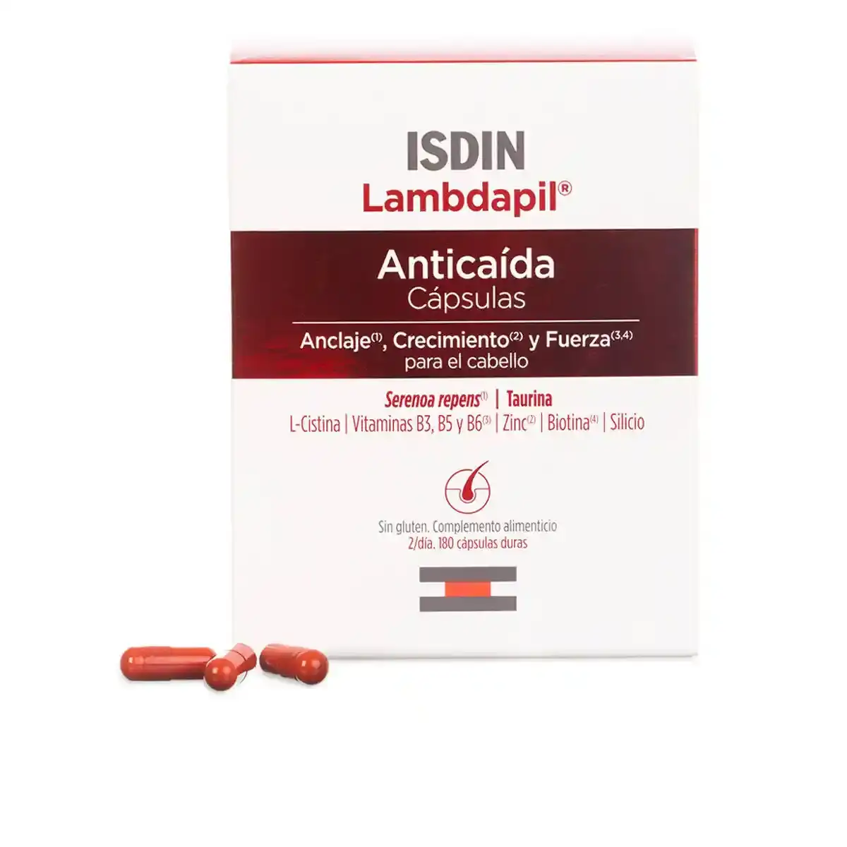 Capsules isdin lambdapil traitement anti chute de cheveux 180 uds _9151. DIAYTAR COTE D'IVOIRE - L'Art de Vivre le Shopping Inspiré. Parcourez notre catalogue et choisissez des produits qui reflètent votre passion pour la beauté et l'authenticité.