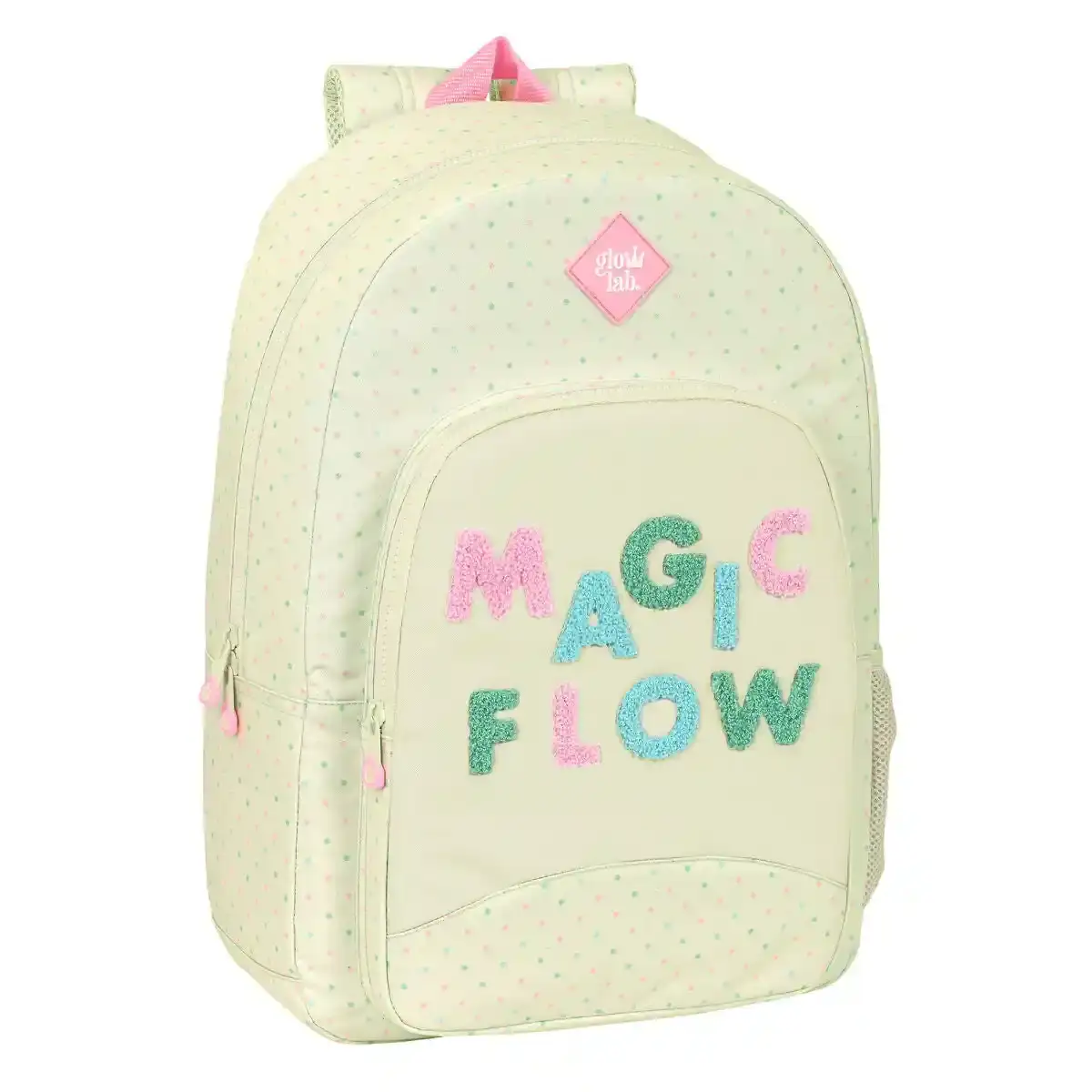 Cartable Glow Lab Magic flow Beige (30 x 46 x 14 cm). SUPERDISCOUNT FRANCE