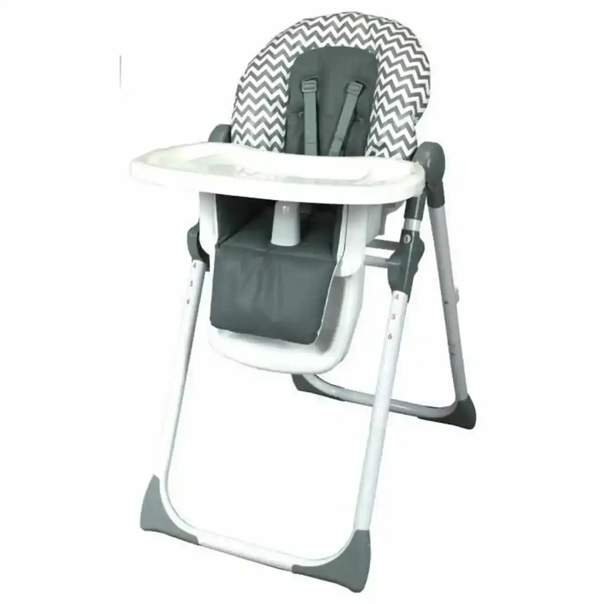 Chaise Haute Bambisol Gris + 6 Mois. SUPERDISCOUNT FRANCE