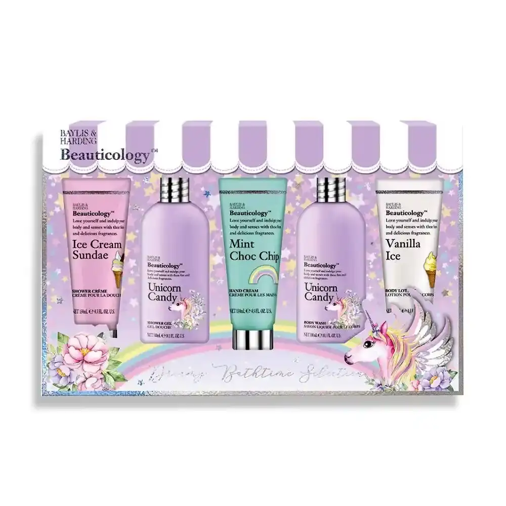 Coffret cosmetique unisexe baylis harding beautycology licorne 5 pieces _5770. DIAYTAR COTE D'IVOIRE - Votre Destination Shopping d'Exception. Parcourez nos rayons virtuels et choisissez des produits qui incarnent l'excellence et la diversité.