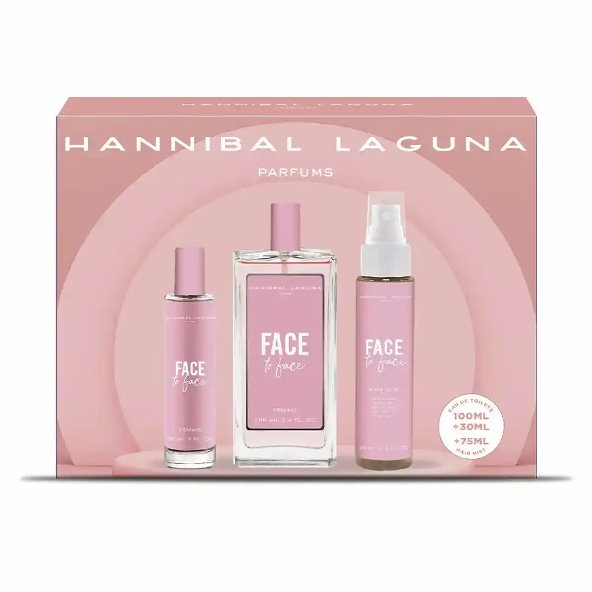 Coffret parfum femme hannibal laguna face to face 3 pieces_2403. DIAYTAR COTE D'IVOIRE - L'Écrin de Vos Désirs Shopping. Parcourez notre boutique en ligne et explorez des produits minutieusement choisis pour répondre à vos envies les plus exigeantes.