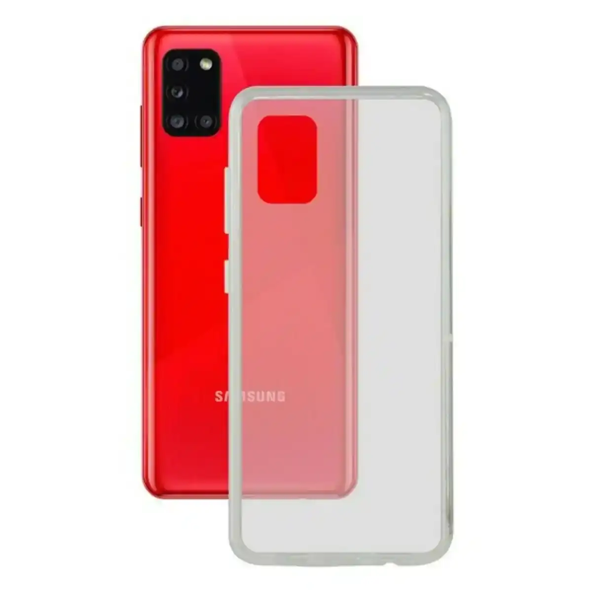 Coque mobile Samsung Galaxy A31 KSIX Flex TPU. SUPERDISCOUNT FRANCE