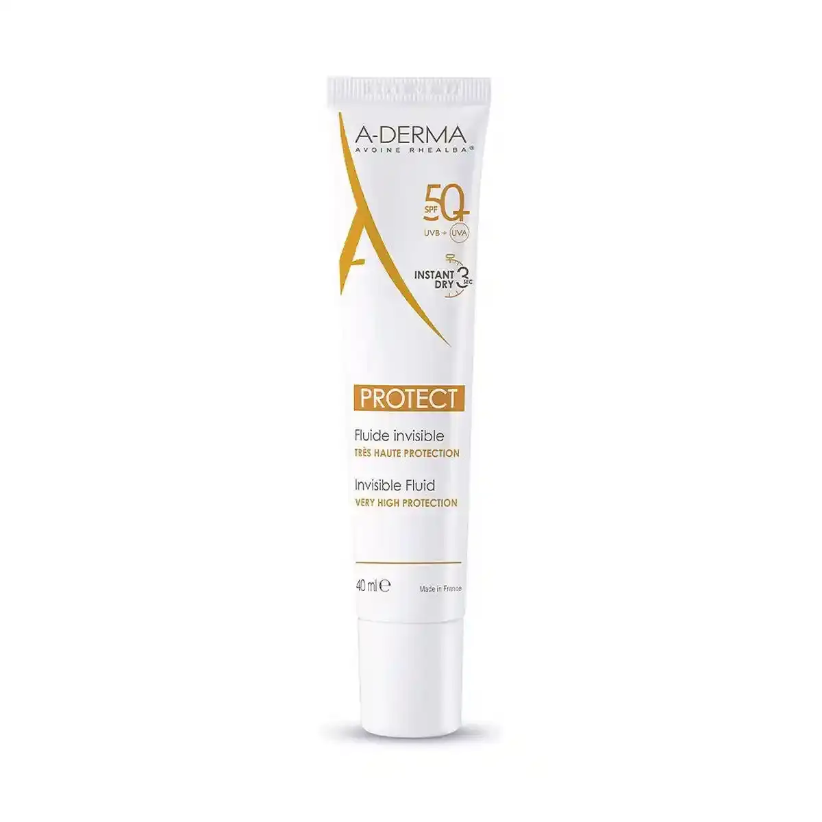 Creme solaire visage a derma protect fluide invisible spf 50 40 ml _9933. DIAYTAR COTE D'IVOIRE - L'Art de Choisir, l'Art de S'émerveiller. Explorez notre gamme de produits et laissez-vous émerveiller par des créations authentiques et des designs modernes.
