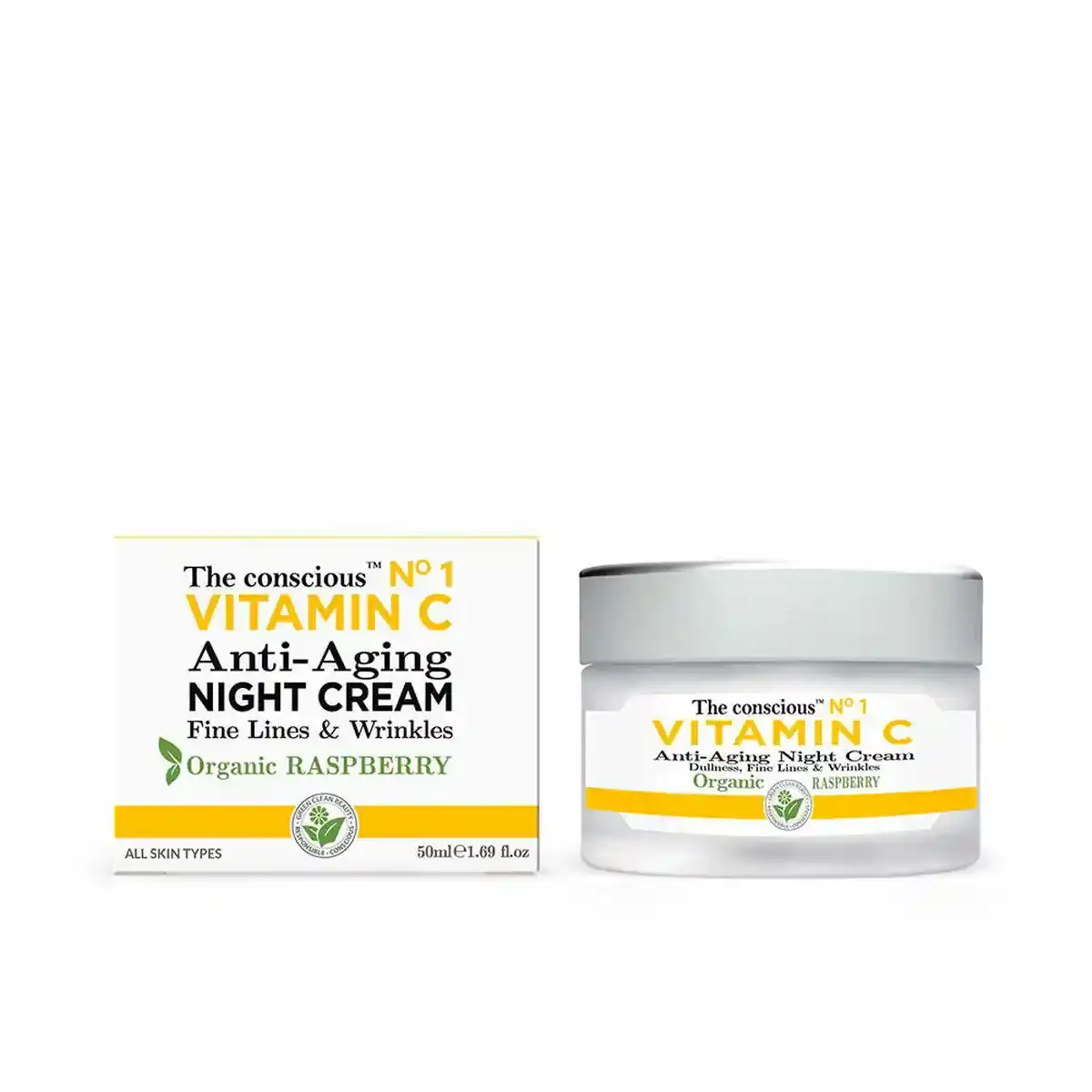 Creme visage the conscious vitamin c night 50 ml _7288. DIAYTAR COTE D'IVOIRE - Votre Paradis Shopping au Cœur du Côte d'Ivoire. Explorez notre boutique en ligne et découvrez des produits conçus pour enchanter chaque aspect de votre vie.