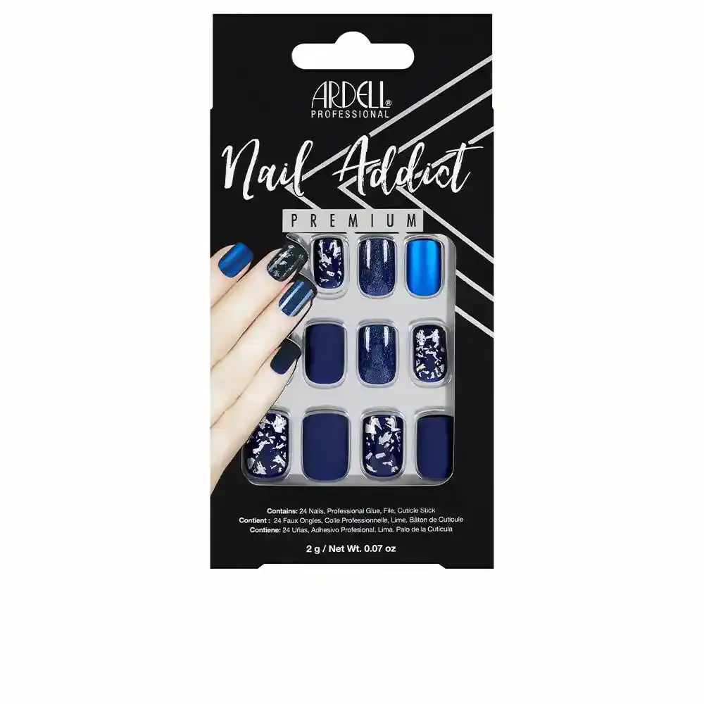 Faux ongles ardell nail addict matte blue 24 pcs _8504. DIAYTAR COTE D'IVOIRE - Là où Chaque Produit Est une Trouvaille. Explorez notre sélection minutieuse et découvrez des articles qui correspondent à votre style de vie et à vos aspirations.