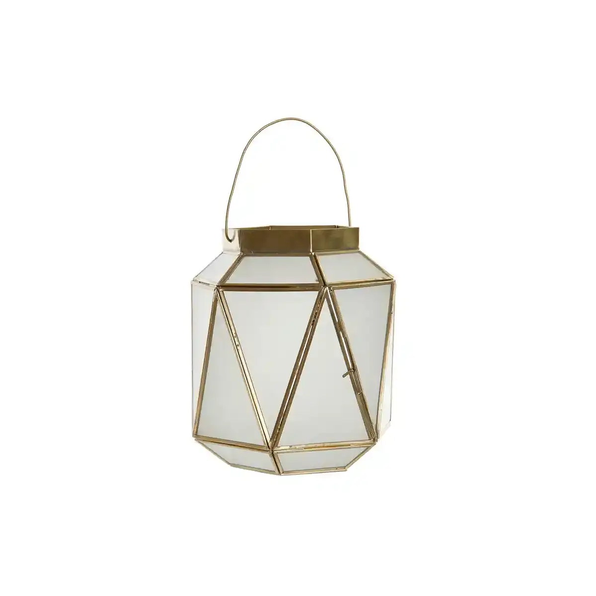 Lanterne dkd home decor cristal laiton dore 18 x 20 x 23 cm _2870. DIAYTAR COTE D'IVOIRE - Là où Chaque Produit a son Histoire. Découvrez notre gamme de produits, chacun portant en lui le récit de l'artisanat et de la passion, pour vous offrir une expérience de shopping authentique.
