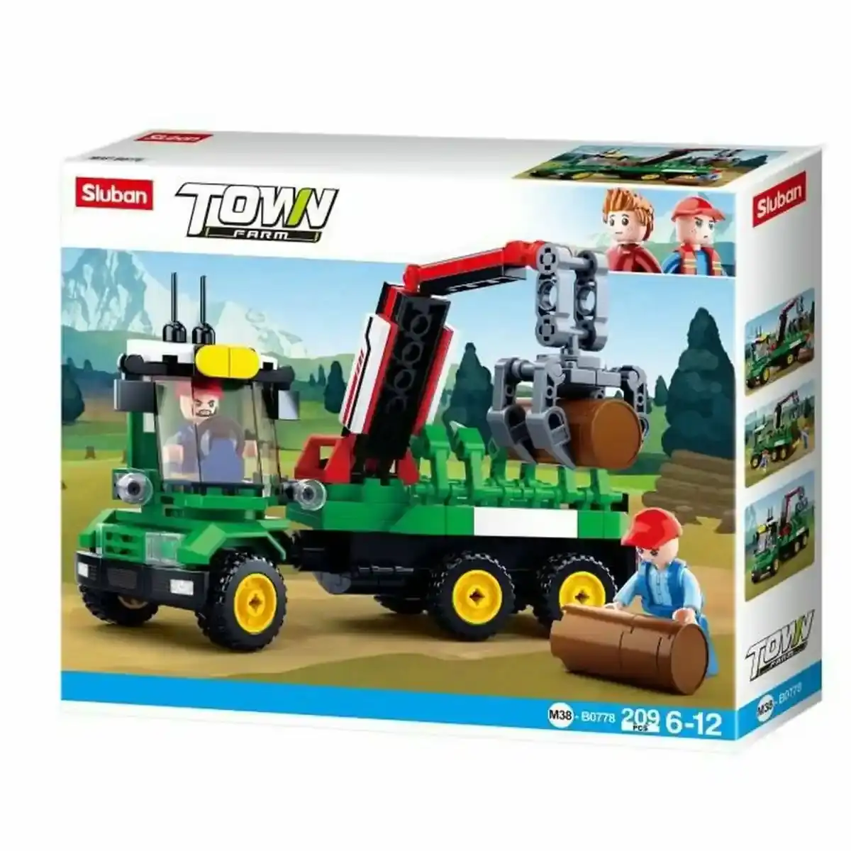 Playset Sluban M38-B0778 (209 pièces). SUPERDISCOUNT FRANCE