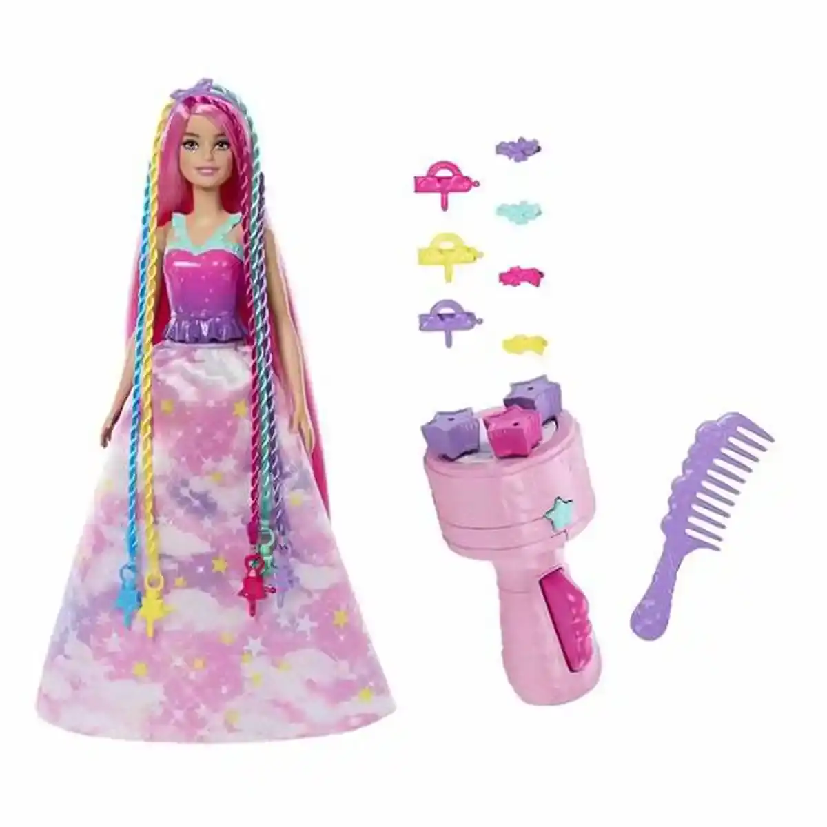 Poupée Mattel Dreamtopia Twist N Style. SUPERDISCOUNT FRANCE