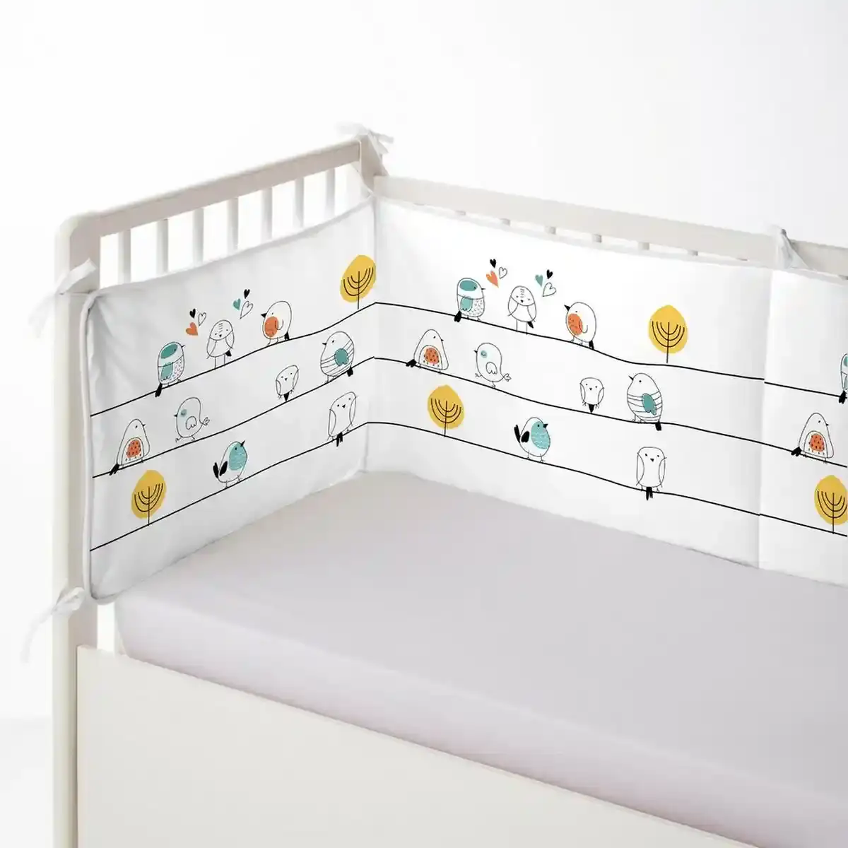 Protège lit Cool Kids Anastasia (60 x 60 x 60 + 40 cm). SUPERDISCOUNT FRANCE
