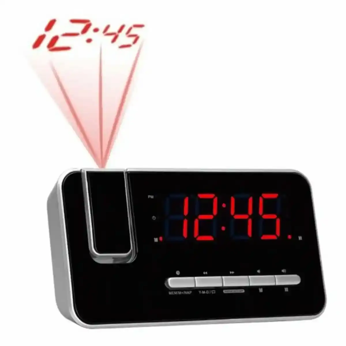 Radio-réveil Denver Electronics CRP-618 FM Noir. SUPERDISCOUNT FRANCE
