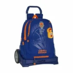 Sac à dos scolaire à roulettes Evolution Valencia Basket. SUPERDISCOUNT FRANCE