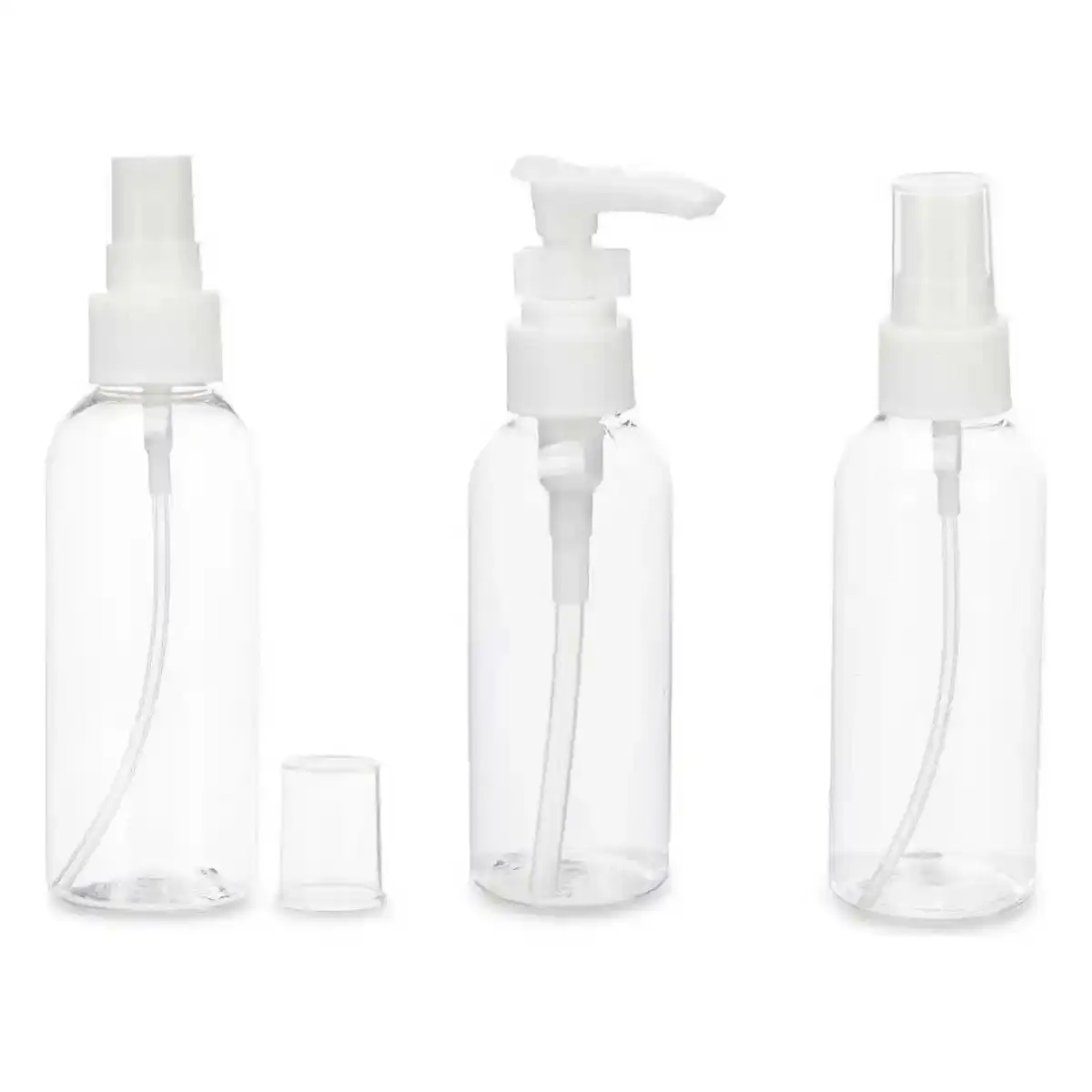 Set de voyage transparent blanc 3 pieces plastique_3645. DIAYTAR COTE D'IVOIRE - Là où la Qualité se Marque d'une Touche Côte d'Ivoireaise. Naviguez à travers notre boutique en ligne et choisissez des produits qui allient excellence et tradition.