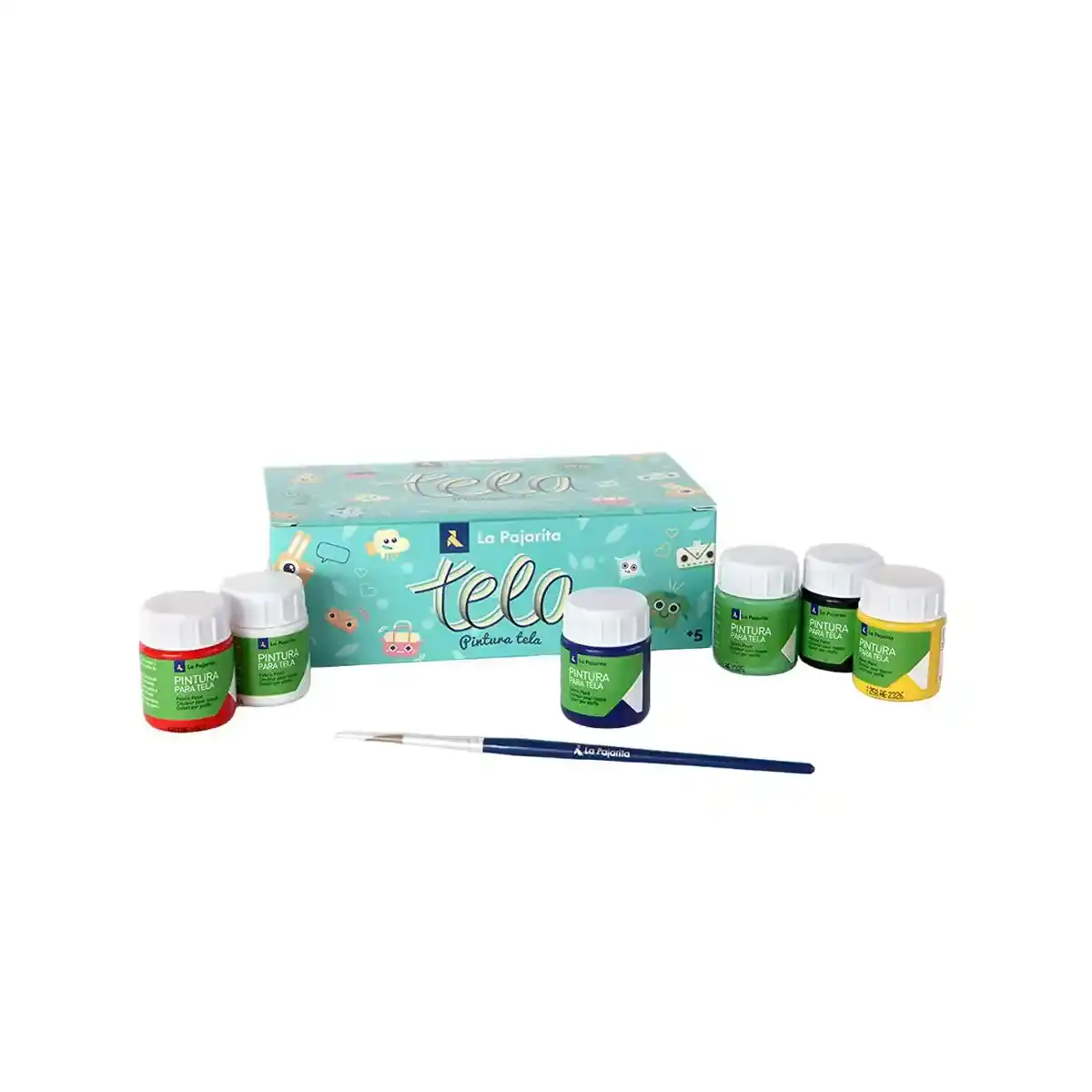 Tempera La Pajarita Multicolore (25 ml) (6 Unités). SUPERDISCOUNT FRANCE