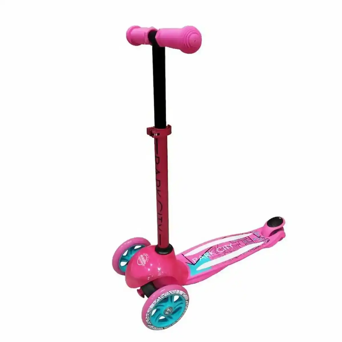Trottinette Park City Triscooter Kid Funk 3-6 ans Rose. SUPERDISCOUNT FRANCE