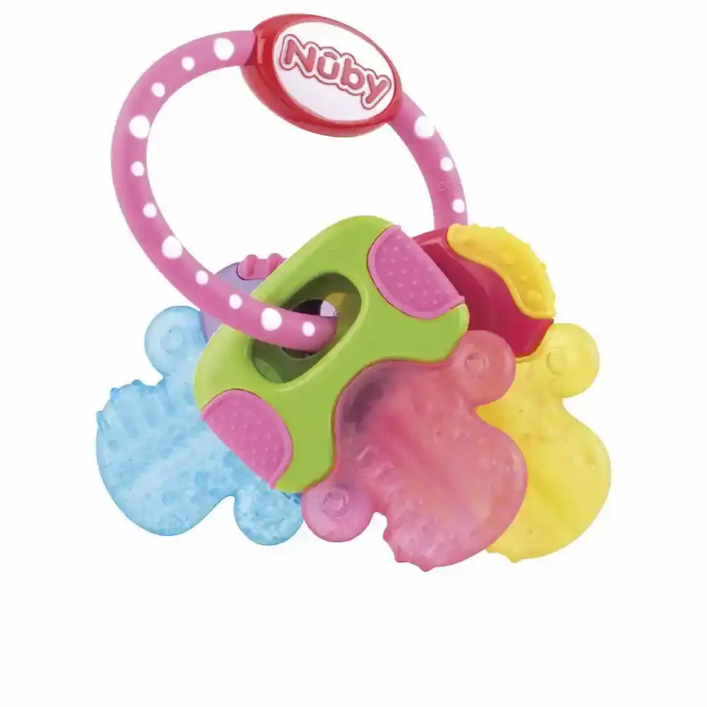 Anneau de dentition pour bébés Nûby Clés multicolores. SUPERDISCOUNT FRANCE