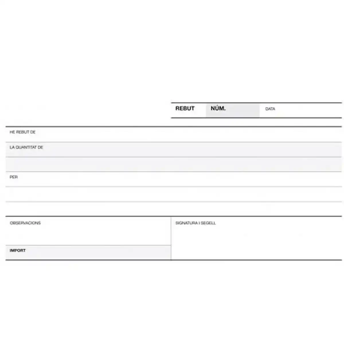 Carnet de reçus Apli 1/3 100 Feuilles (10Unités). SUPERDISCOUNT FRANCE