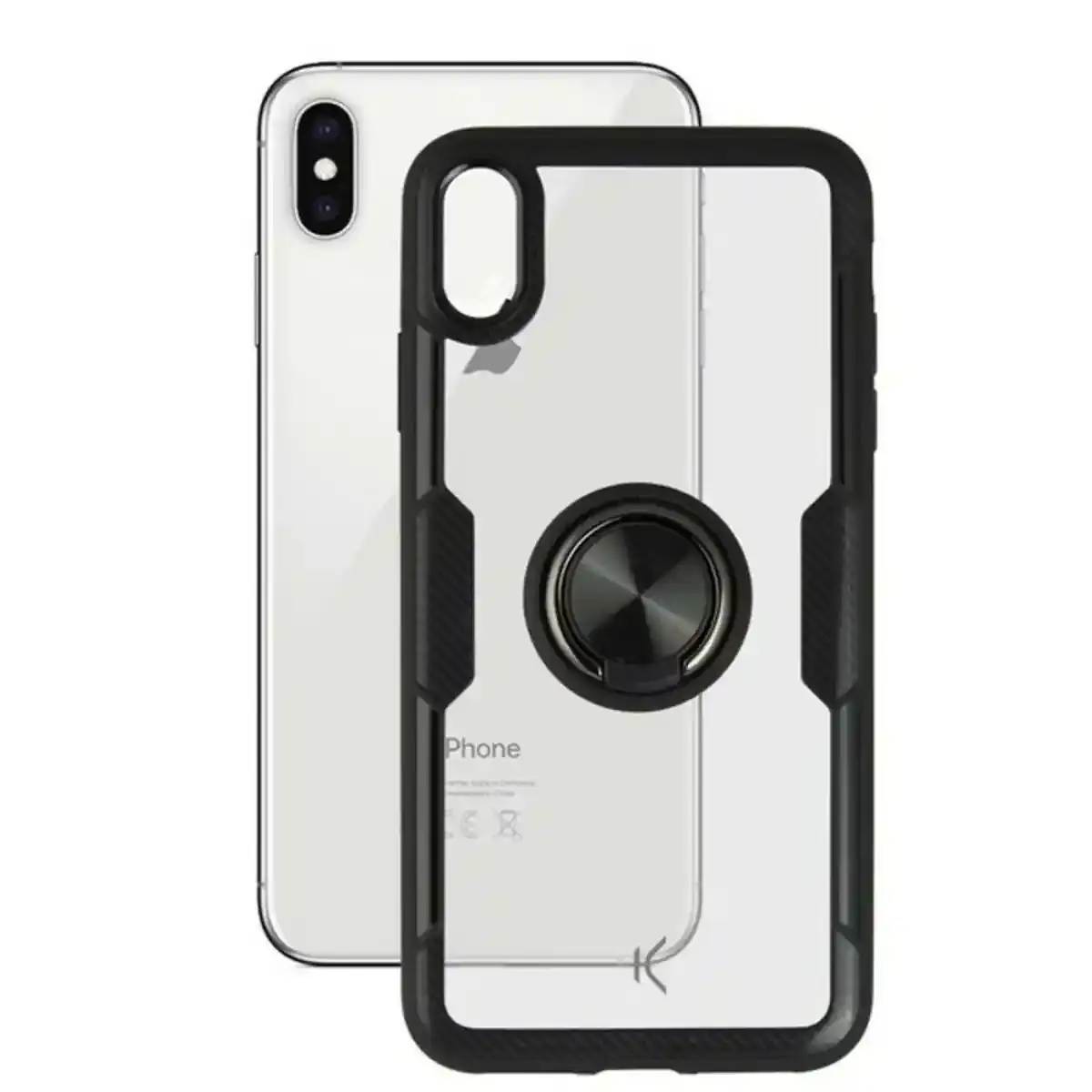 Coque avec anneau iphone ksix transparent_4693. Bienvenue sur DIAYTAR COTE D'IVOIRE - Où Chaque Article a son Histoire. Découvrez notre sélection méticuleuse de produits qui racontent l'authenticité et la beauté du Côte d'Ivoire.
