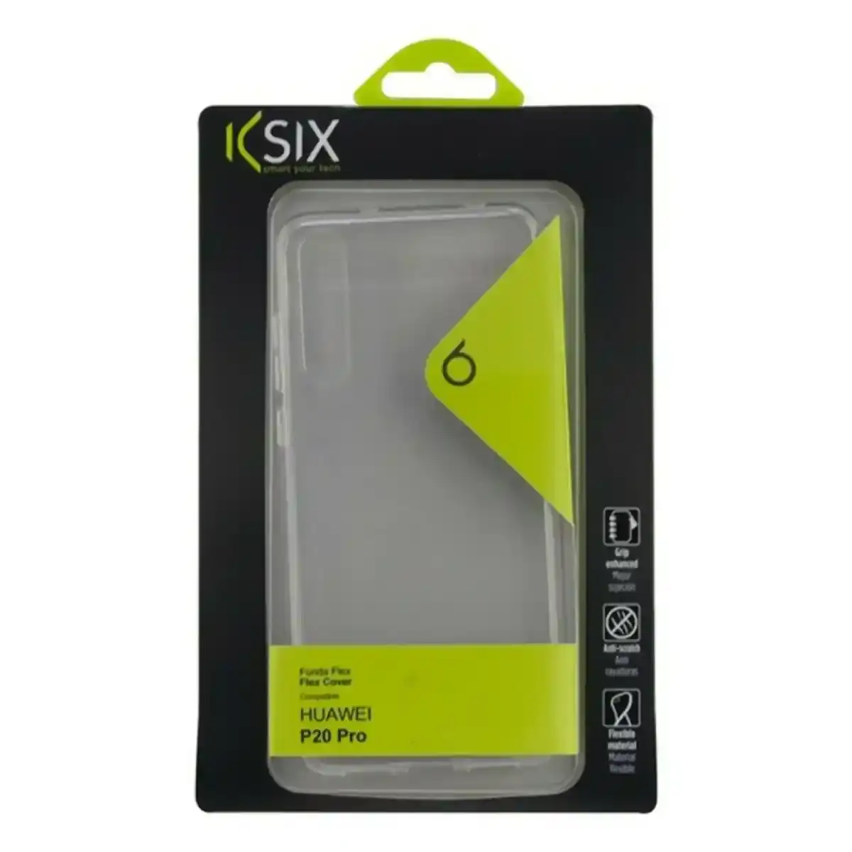 Coque mobile huawei p20 pro ksix flex transparent_6703. DIAYTAR COTE D'IVOIRE - Là où Chaque Produit est une Trouvaille Unique. Découvrez notre boutique en ligne et trouvez des articles qui vous distinguent par leur originalité.