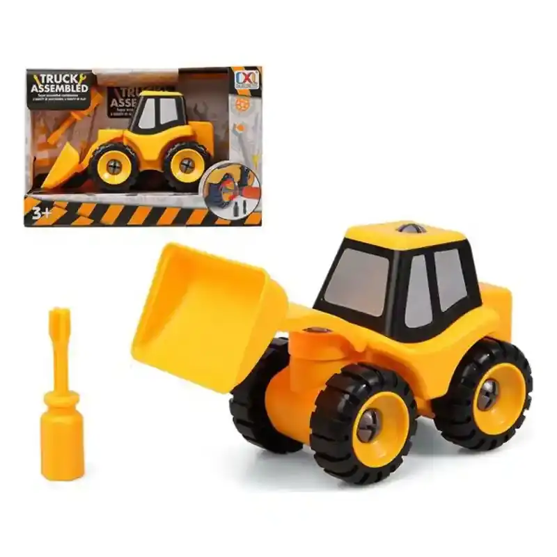Digger Truck Assembled 119053 Yellow. SUPERDISCOUNT FRANCE